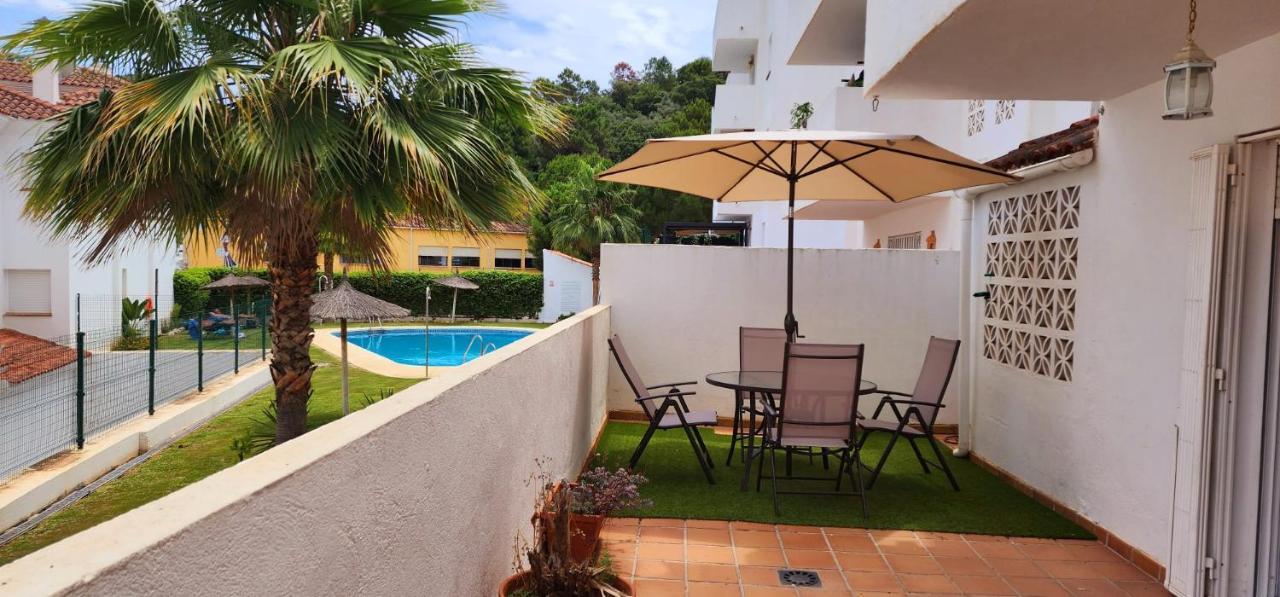 Ferienwohnung Bajo Con Jardin Deluxe Benahavís Exterior foto
